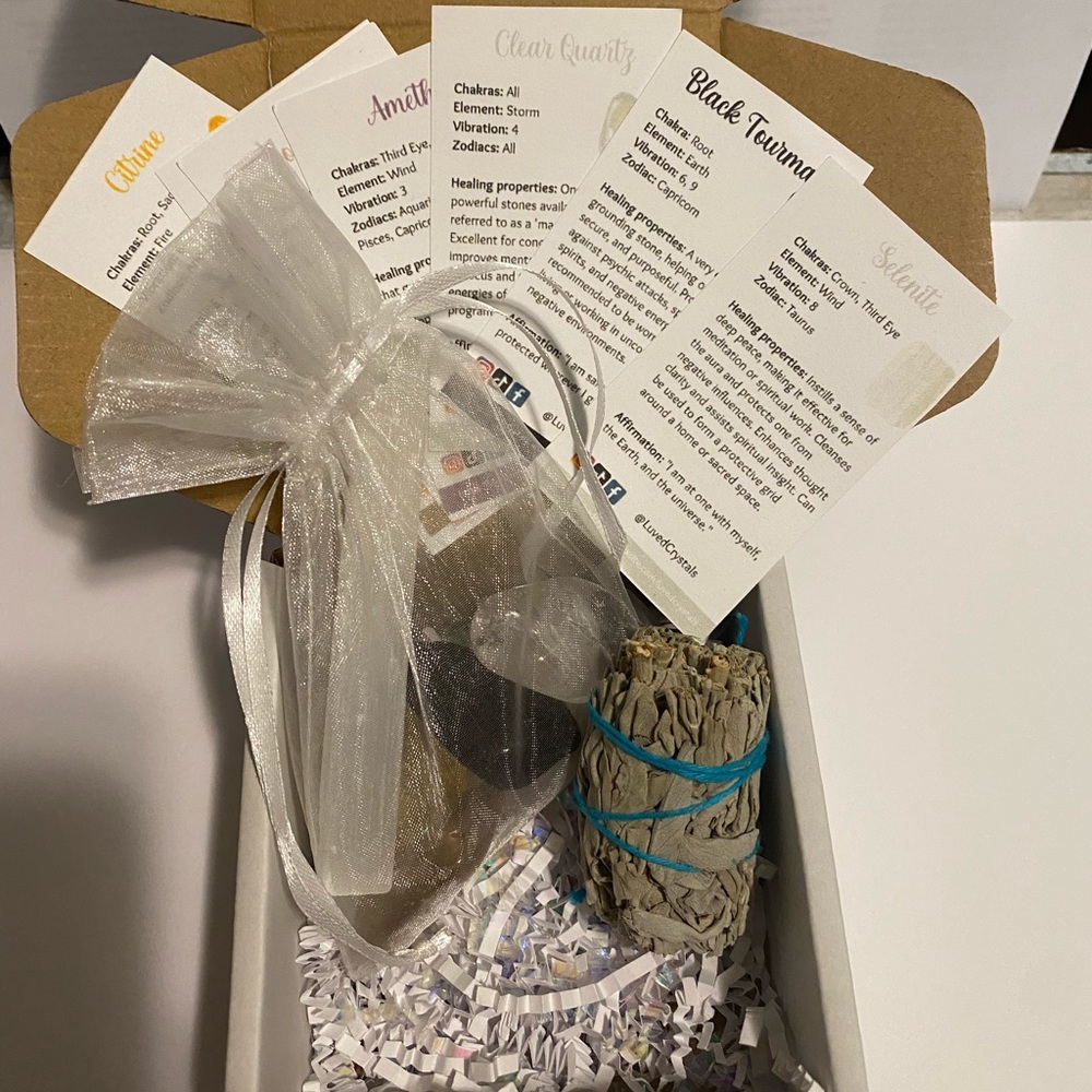 LuvedCrystals Beginners Healing Crystal Kit🎀 - Picture 4 of 13